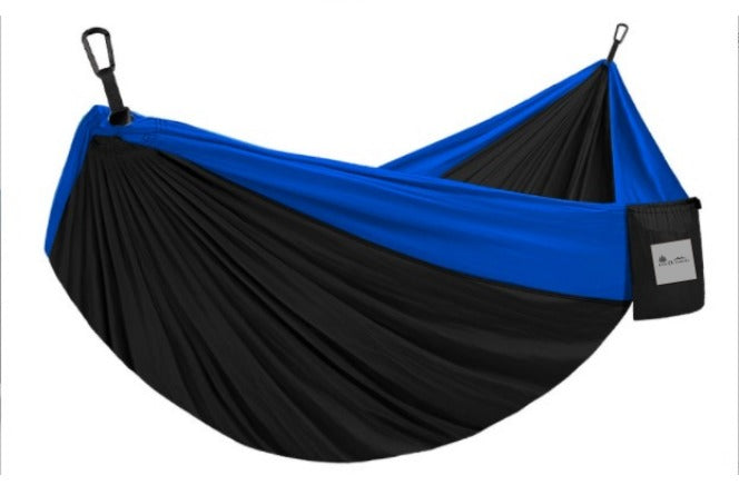 BAREOUTDOORS - Double Hammock (Black/Blue)