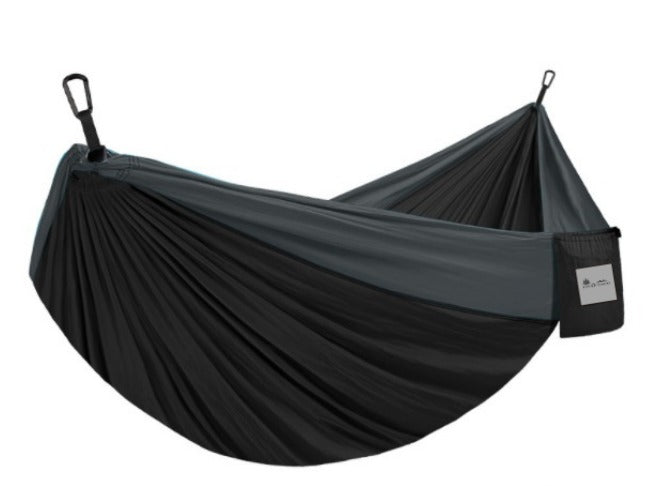 BAREOUTDOORS - Double Hammock (Black/Grey)