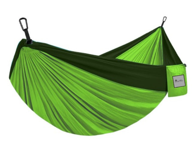 BAREOUTDOORS - Double Hammock (Green/Black)